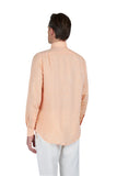 Linen shirt with French collar
