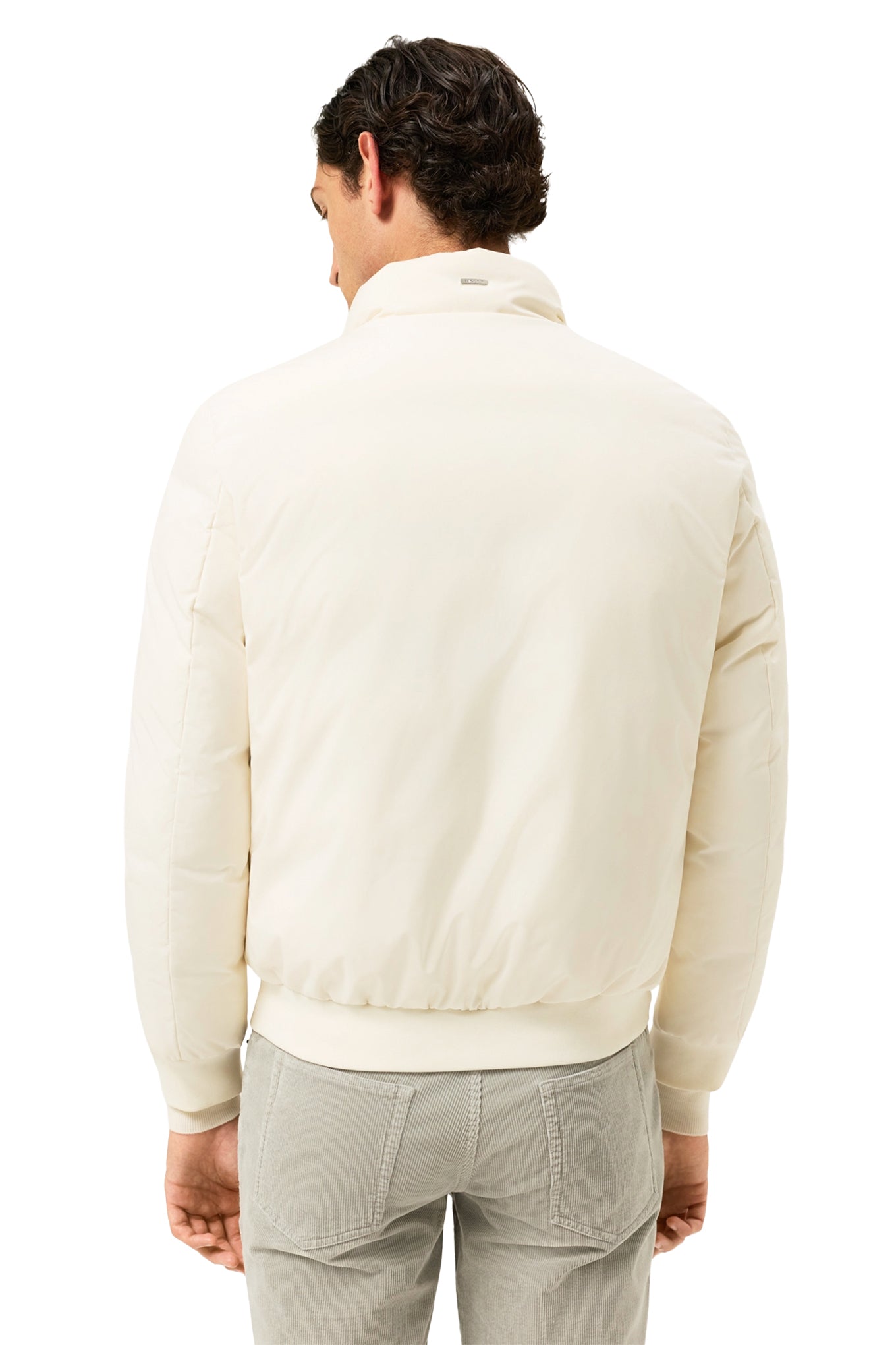 Real Down Bomber With Ribbed Finishes