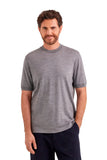 Impeccabile Super 120s wool gray melange Tshirt