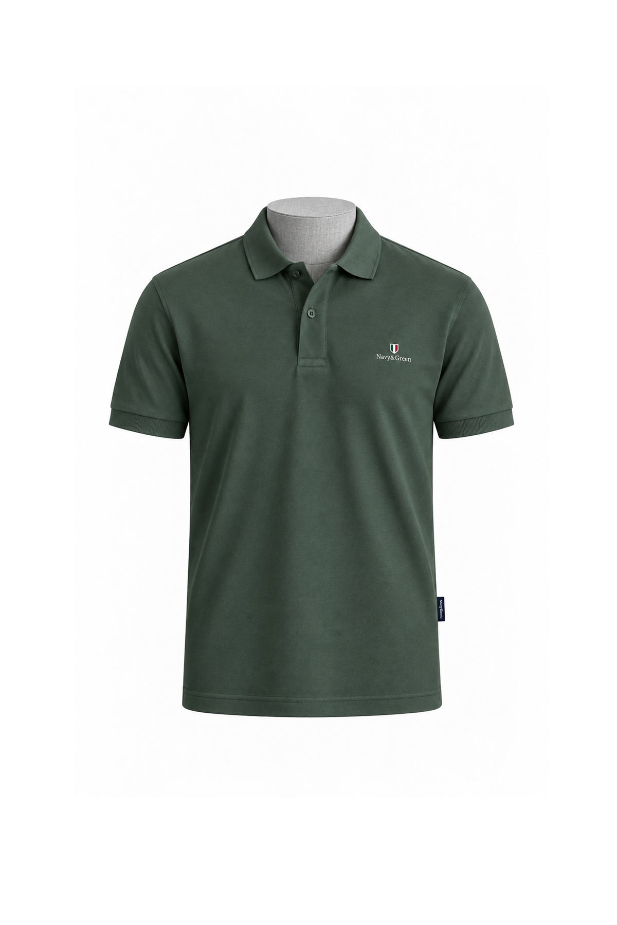Cotton piqué polo shirt