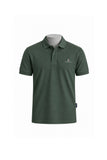 Cotton piqué polo shirt