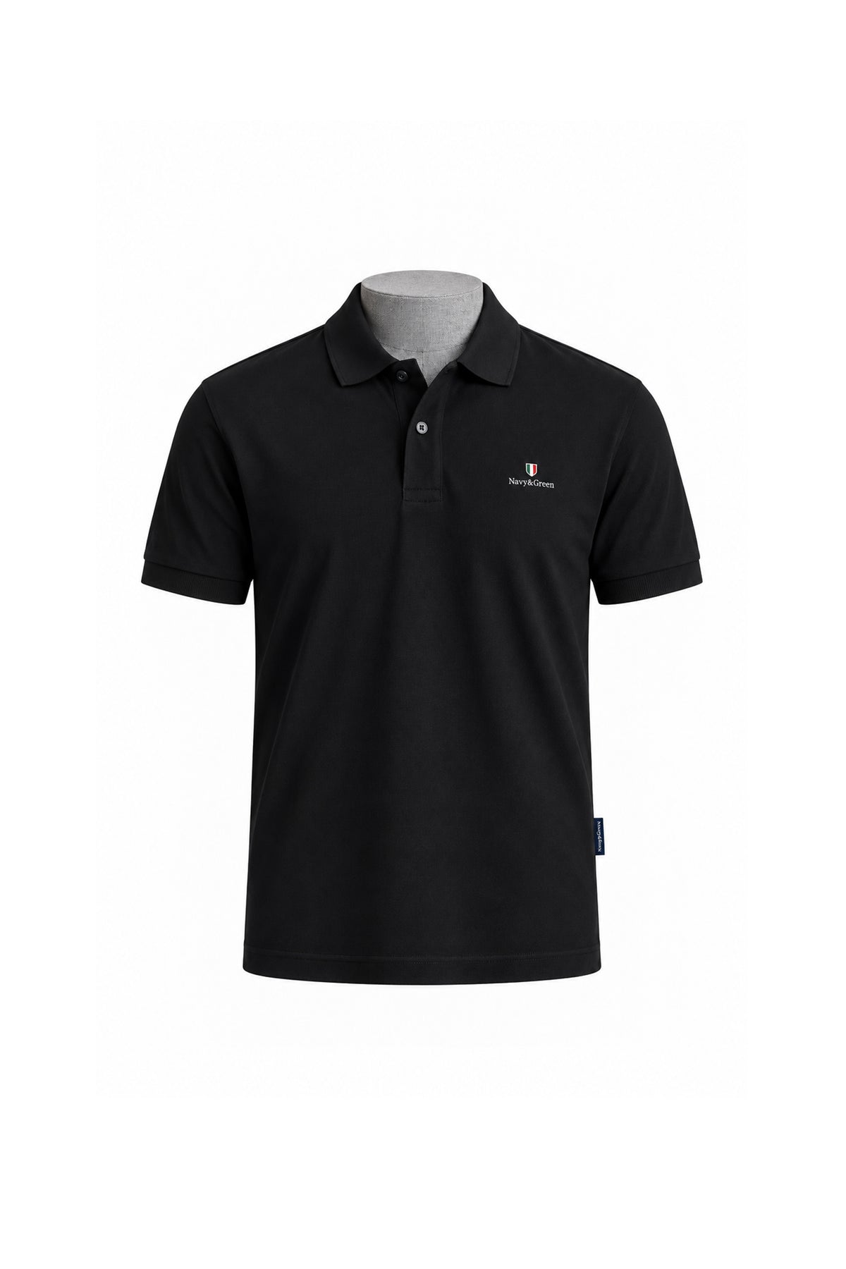 Cotton piqué polo shirt