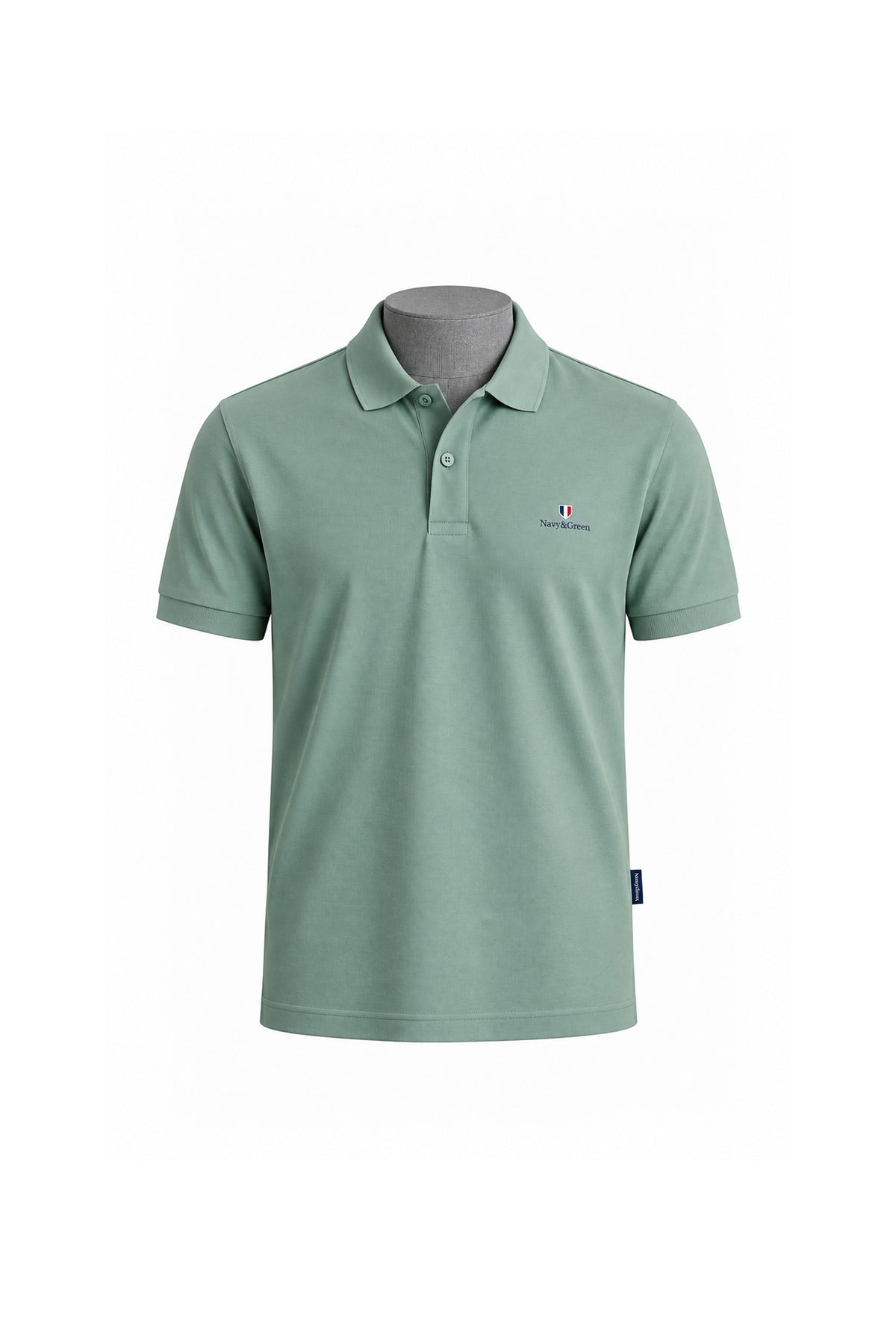 Cotton piqué polo shirt