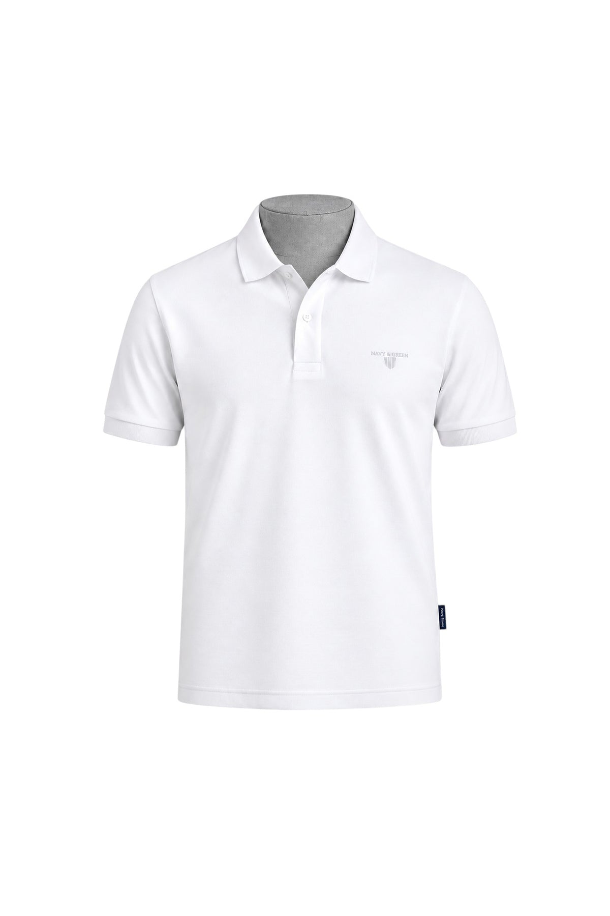 Cotton piqué polo shirt young line