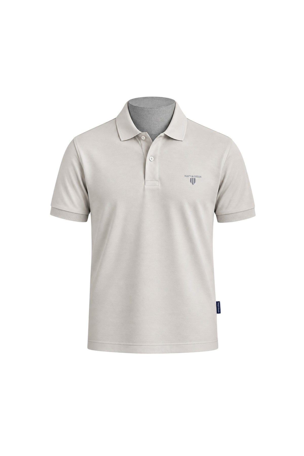 Cotton piqué polo shirt young line