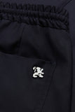 Dark navy blue “Metal Lion” trousers