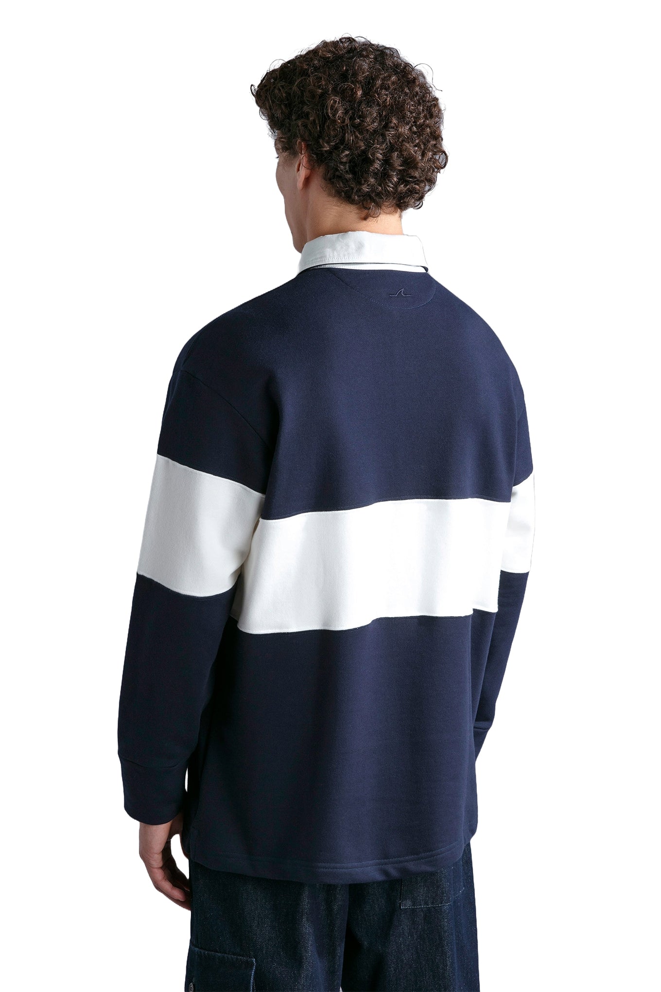 WINTER FLEECE COTTON POLO SHIRT WITH EMBROIDERY