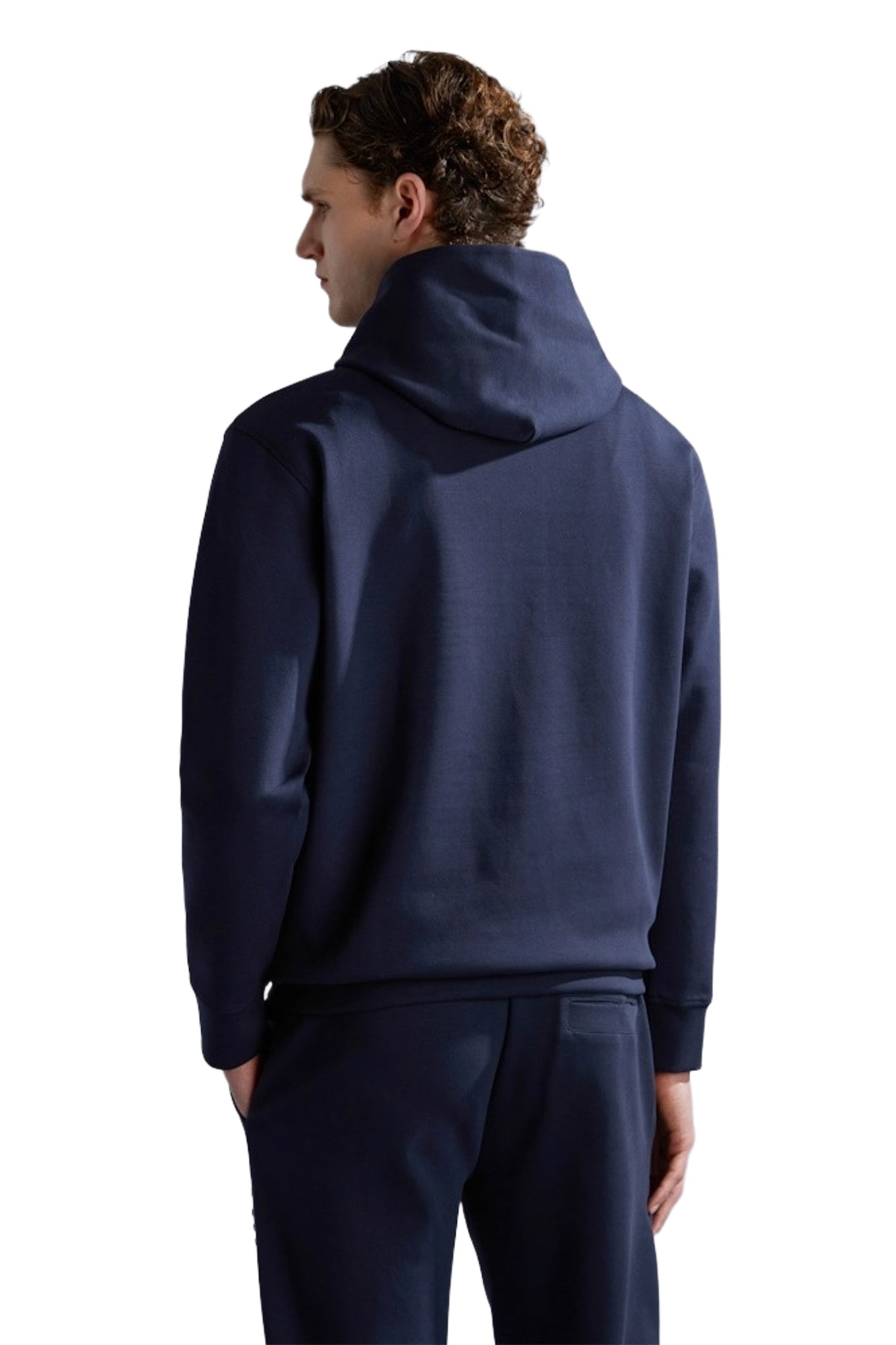Mens navy blue sweatshirt Paul and Shark Hooded
