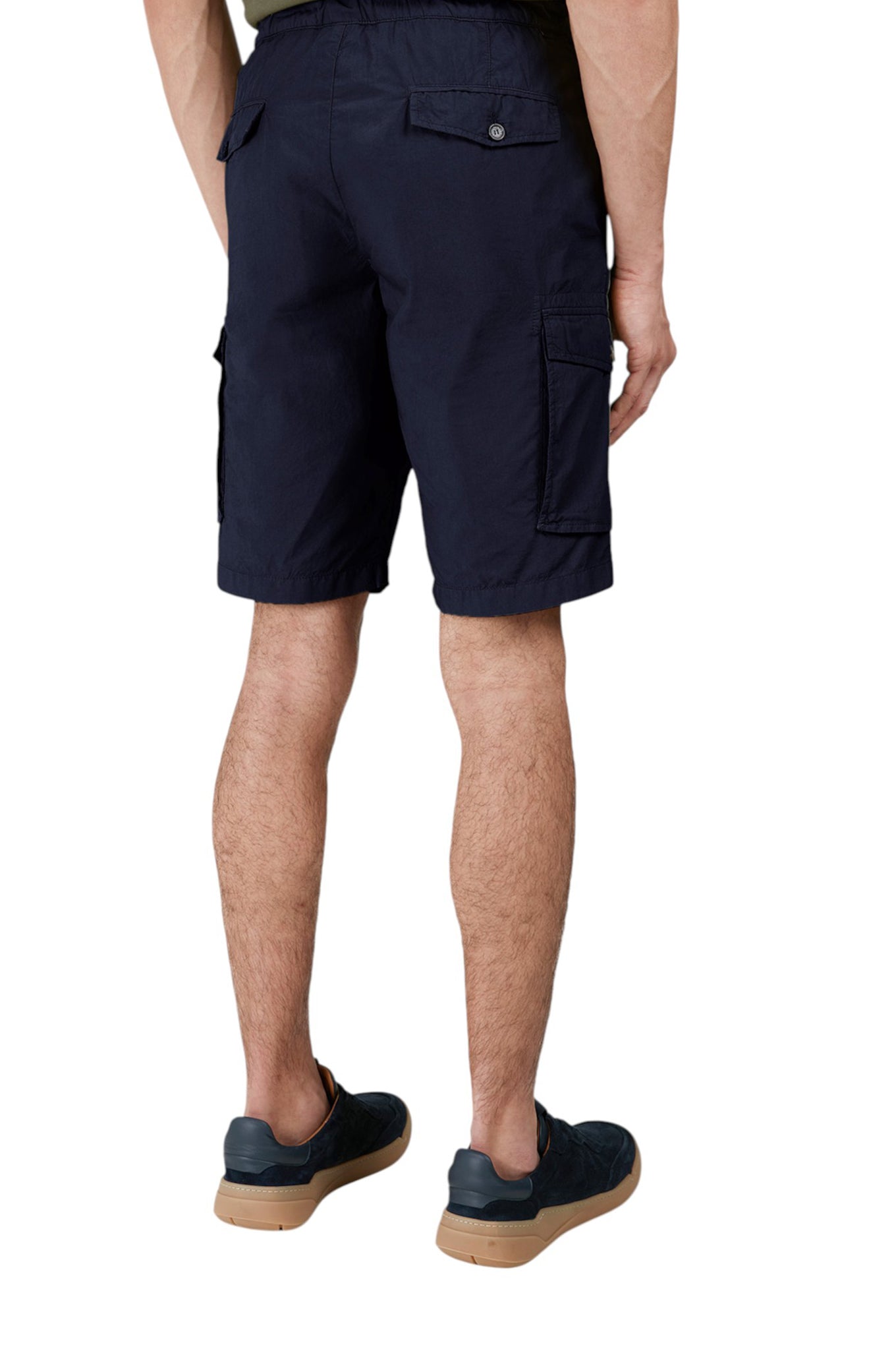 Cargo bermuda in Ultralight Poplin cotton