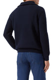 MENS KNITTED WOOL ZIPPED SWEATER