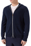 MENS KNITTED CASHMERE WOOL ZIPPED SWEATER