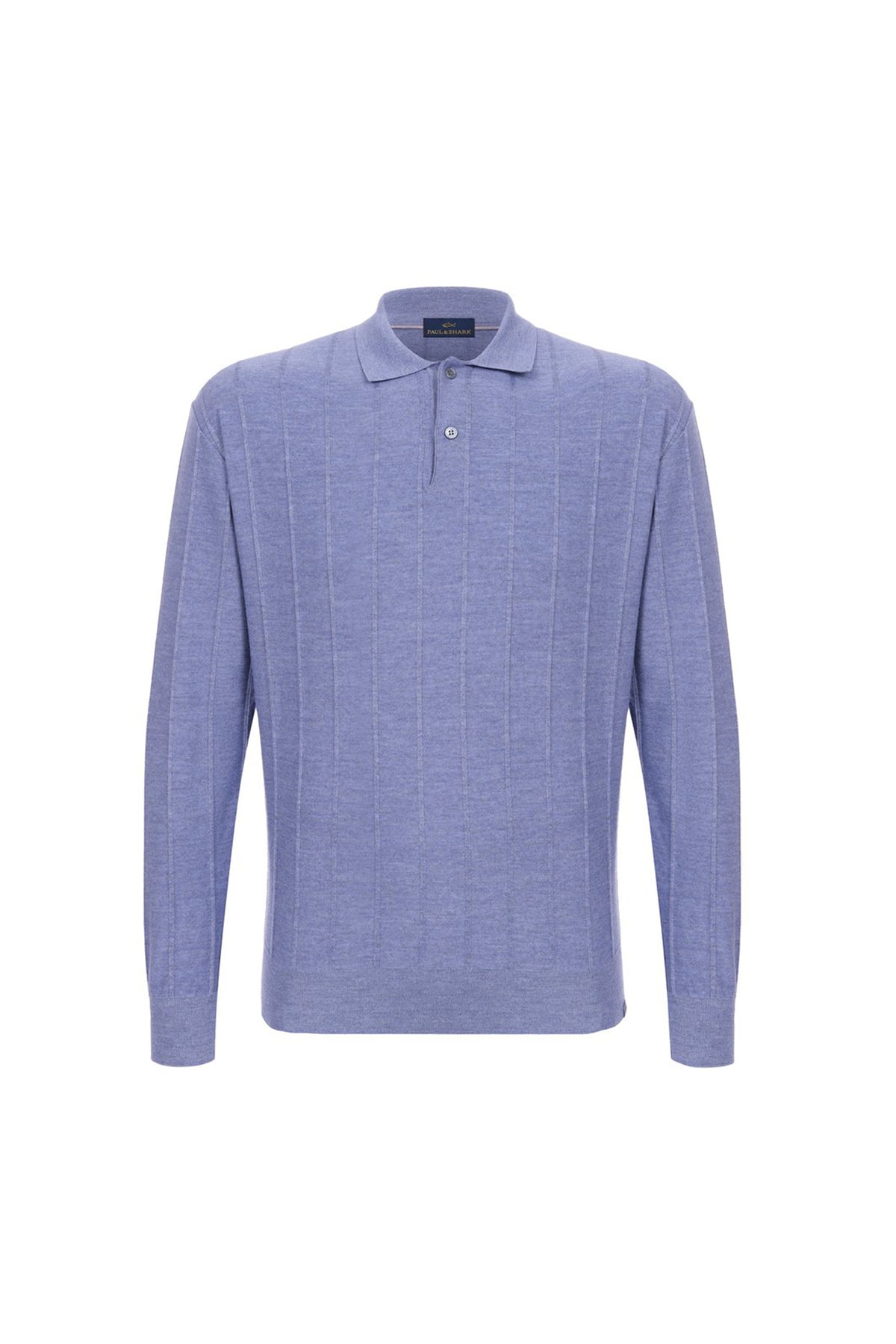 WOOL POLYESTER POLO SHIRT
