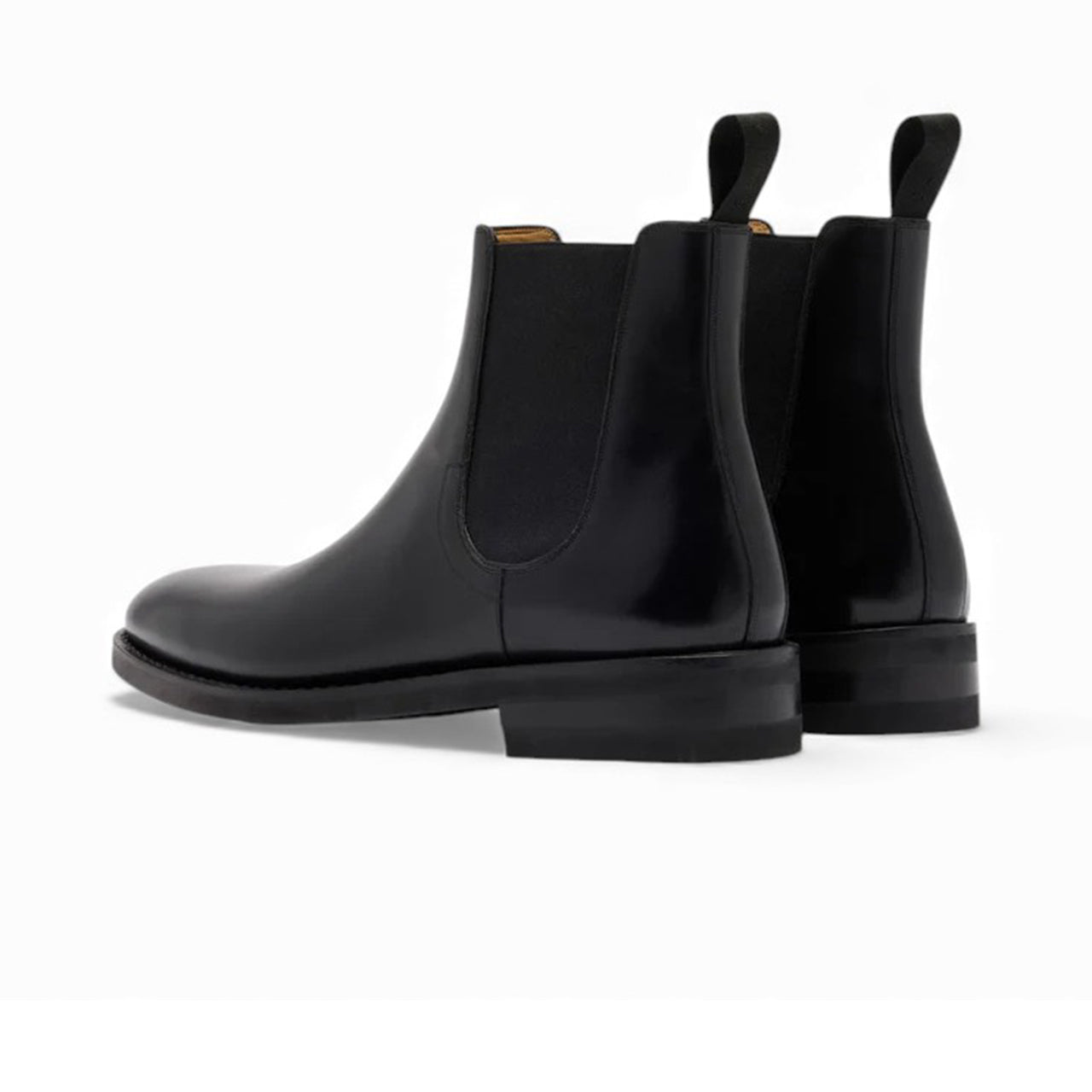 Scribe Un Bootie in Black Leather