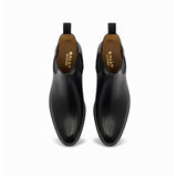 Scribe Un Bootie in Black Leather