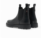 Gusto Bootie in Black Leather