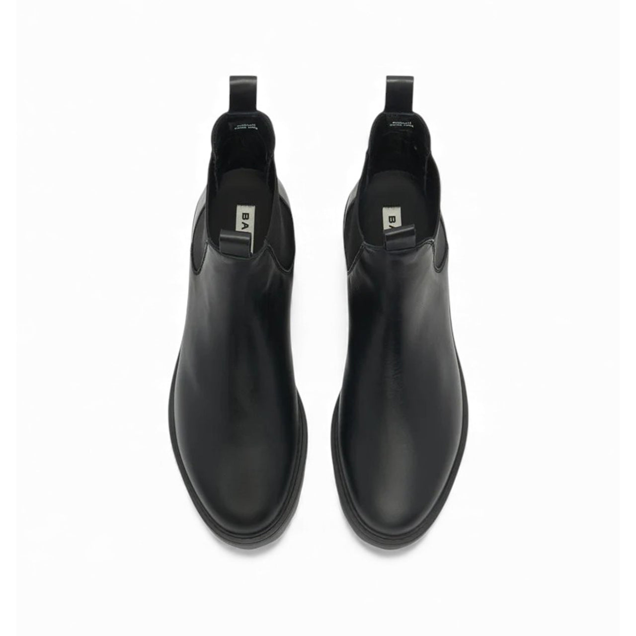 Gusto Bootie in Black Leather