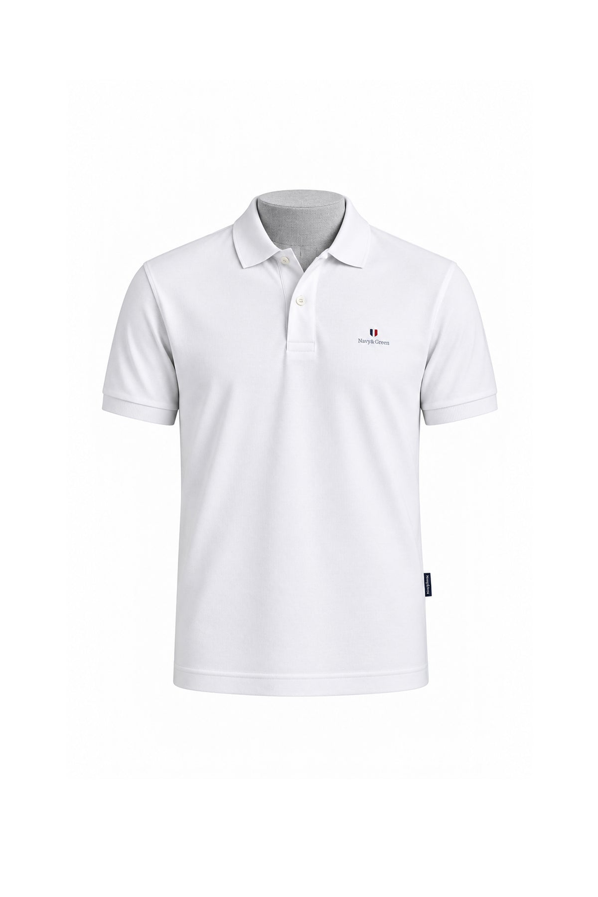 Cotton piqué polo shirt