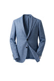 Corneliani Light Blue Textured Blazer