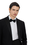 Slim Fit Suit In Wool-elastane Blend