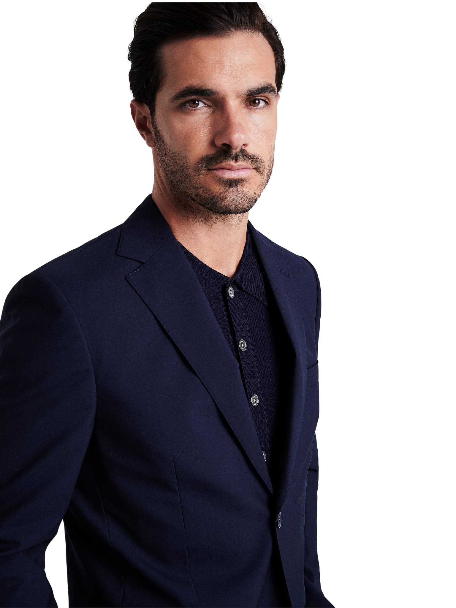 Regular fit wool suit