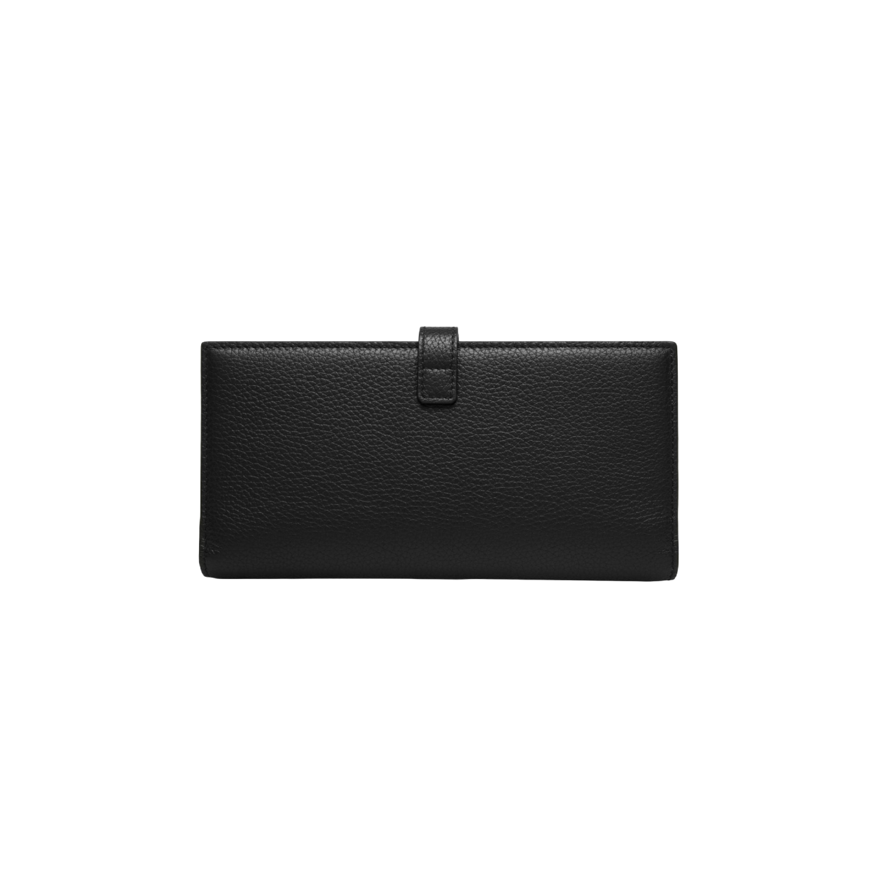 Lock Me Long Wallet in Andorra And Black Grained Leather