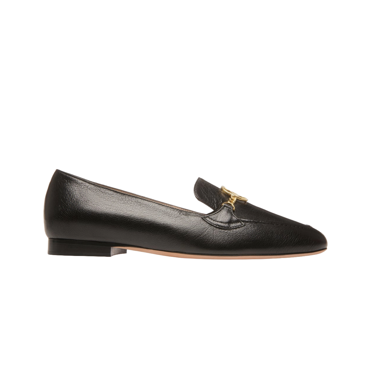 Daily Emblem Loafer In Black Leather