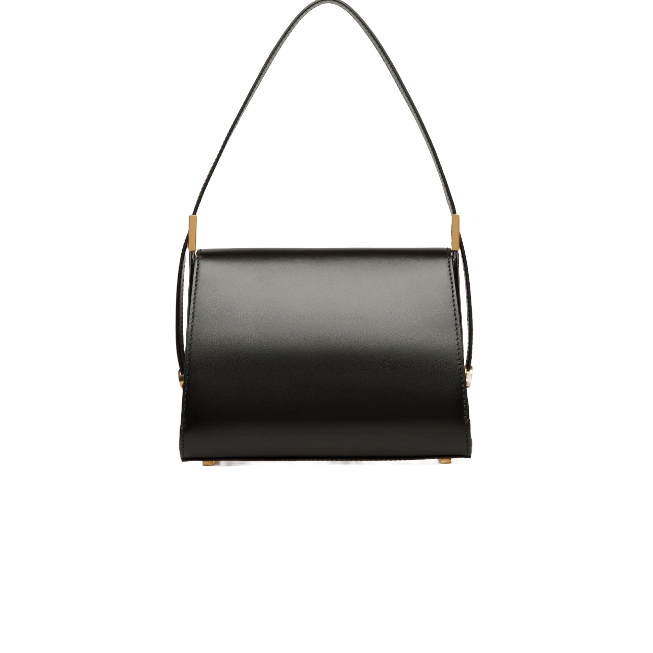 Bally Emblem Top Handle Bag In Black Leather