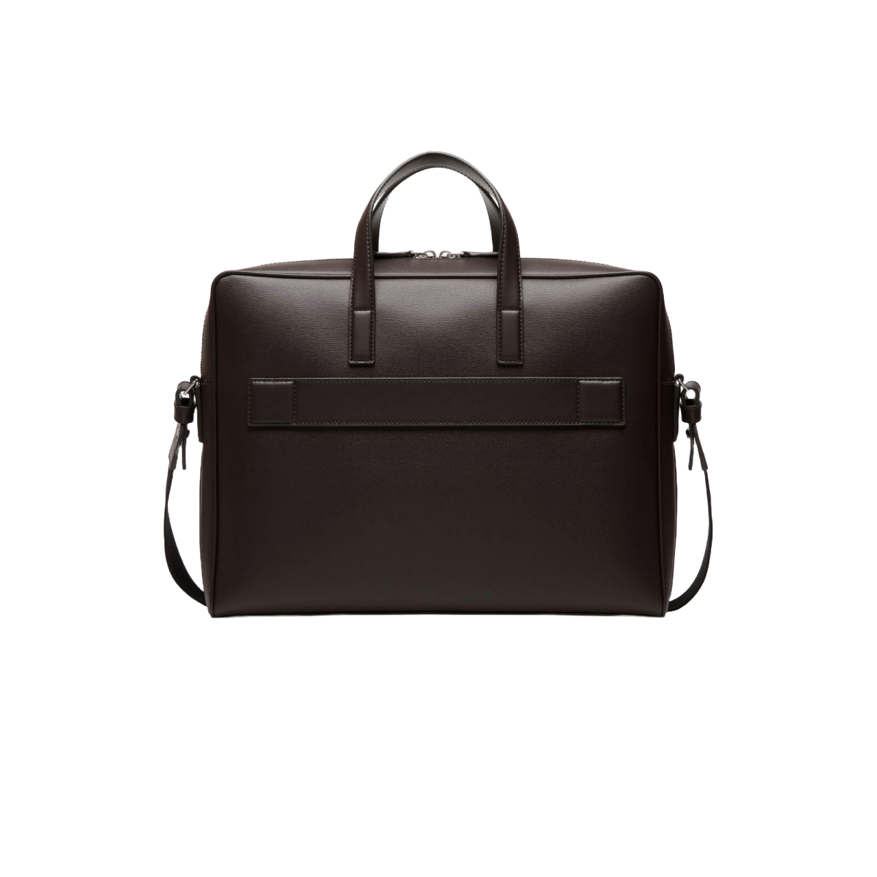 Mythos Briefcase in Ebano Recycled Leather