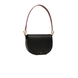 Code Crossbody Bag In Black Leather