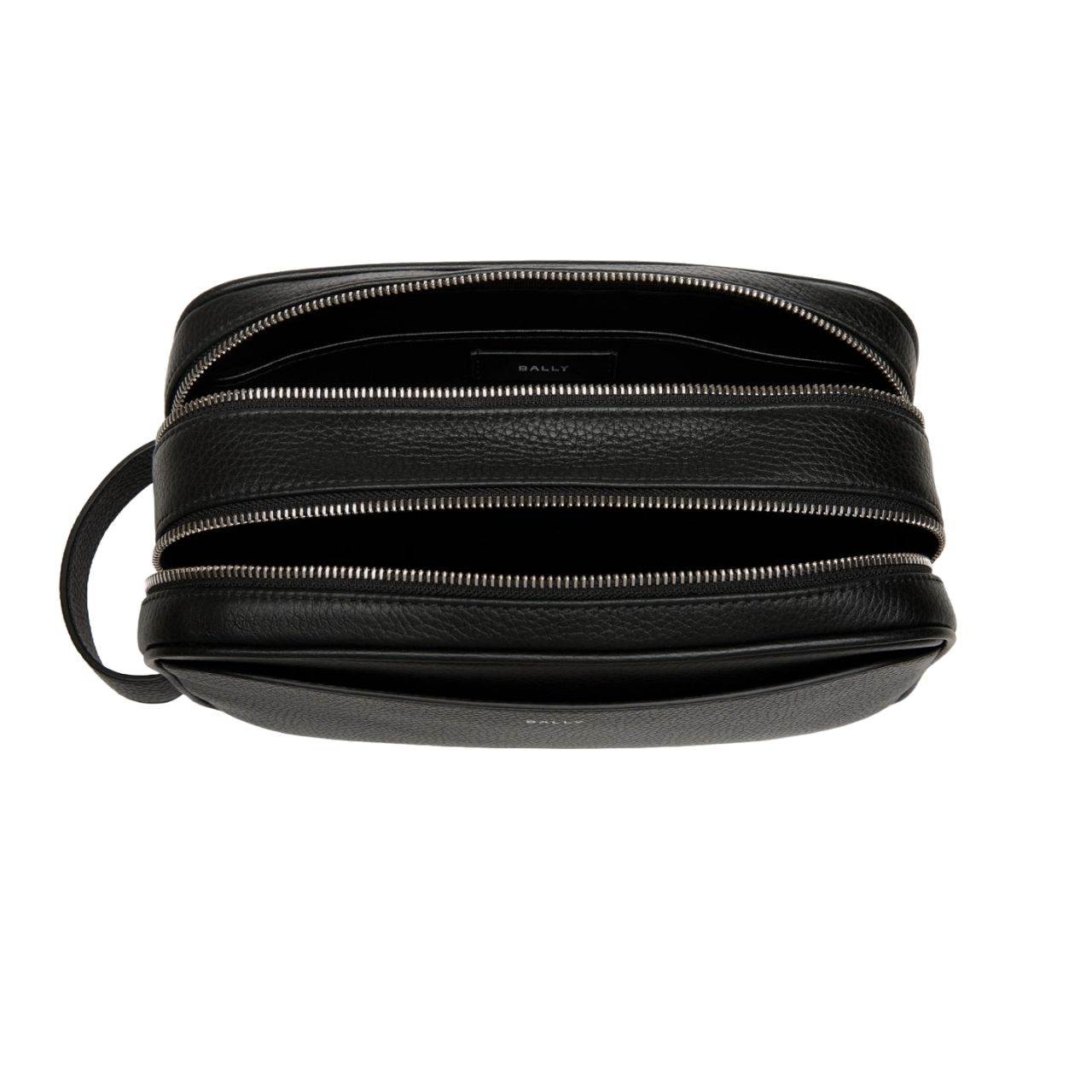 Oeden Washbag In Black Leather