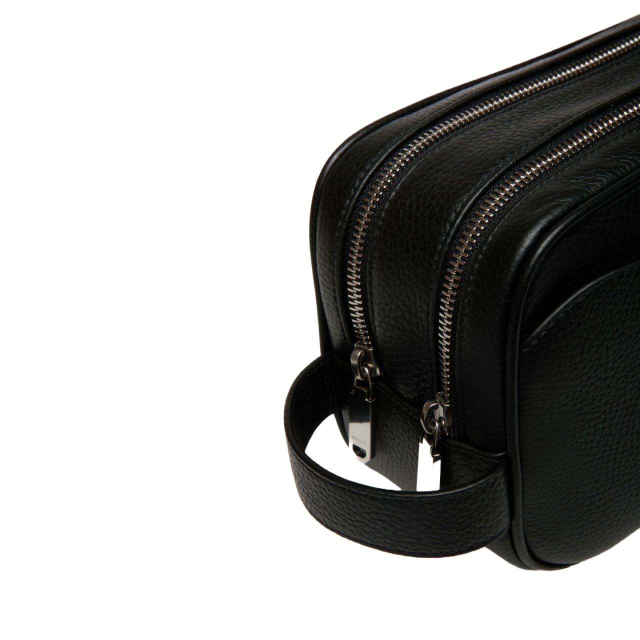 Oeden Washbag In Black Leather