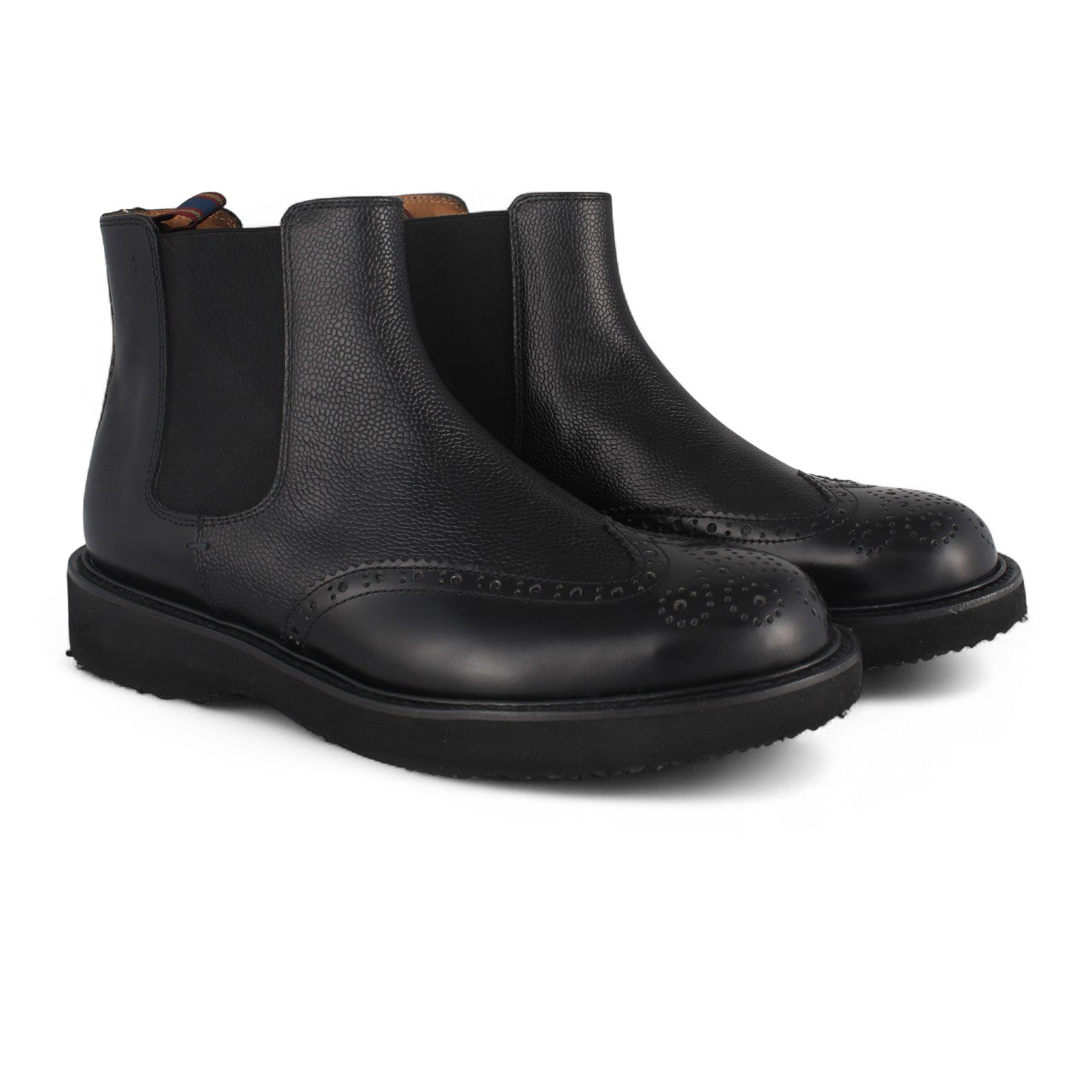 Moreschi Feltre Pebbled Chelsea Boot