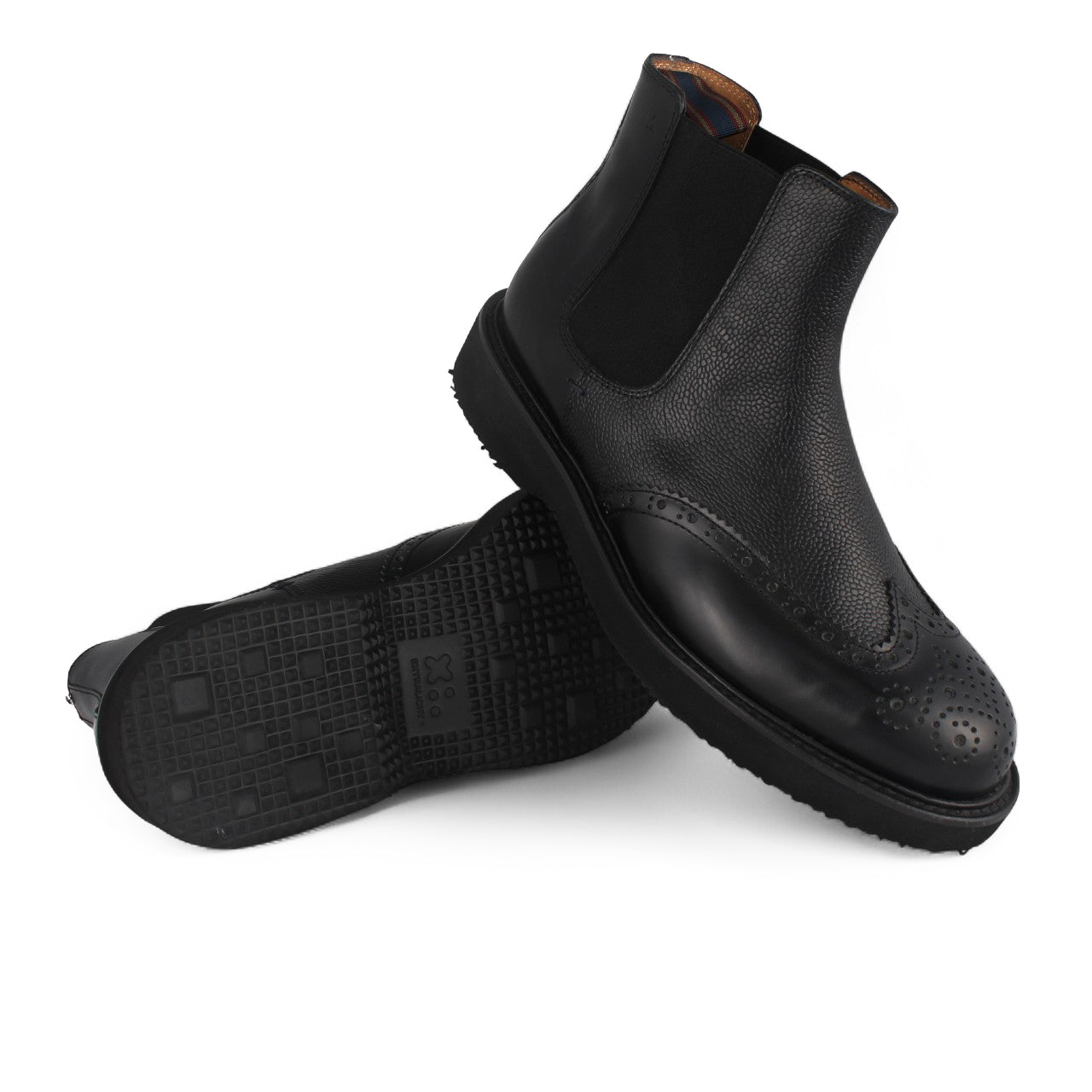 Moreschi Feltre Pebbled Chelsea Boot