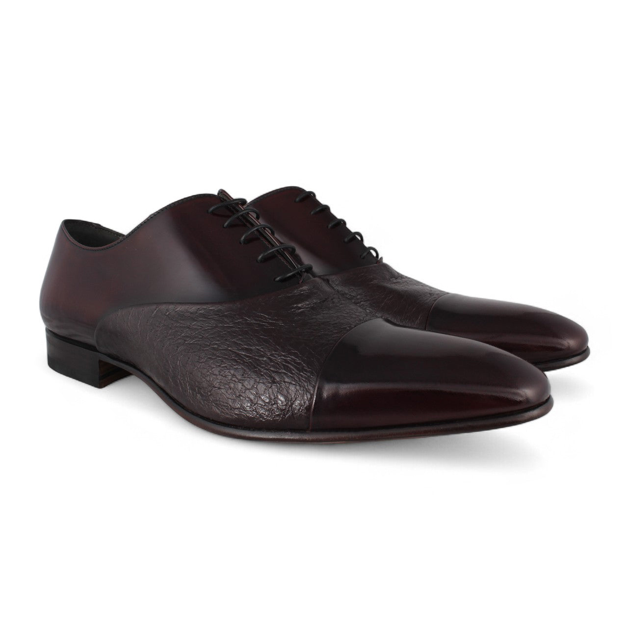 Moreschi Asti Textured Cap Oxford