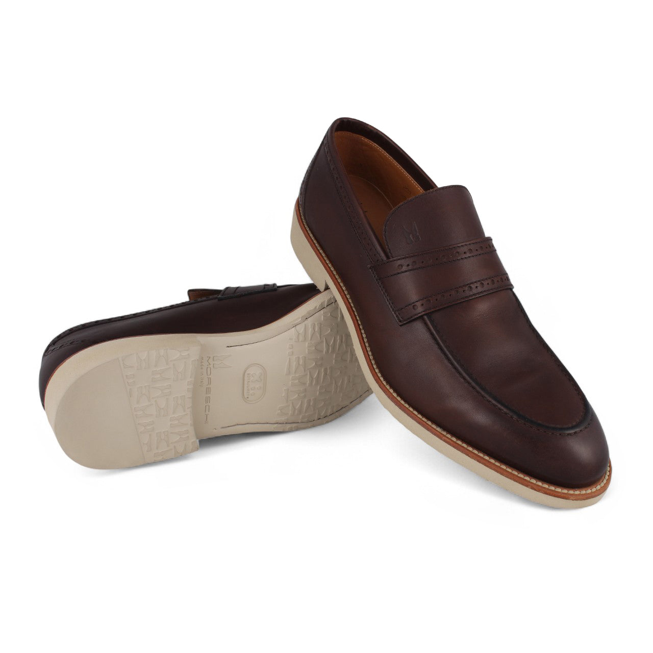 Moreschi Forlì Crepe Penny Loafer