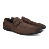 Moreschi Sulmona Suede Buckle Loafer