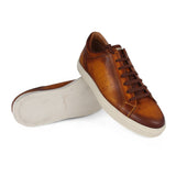 Moreschi Lecce Patina Leather Sneaker