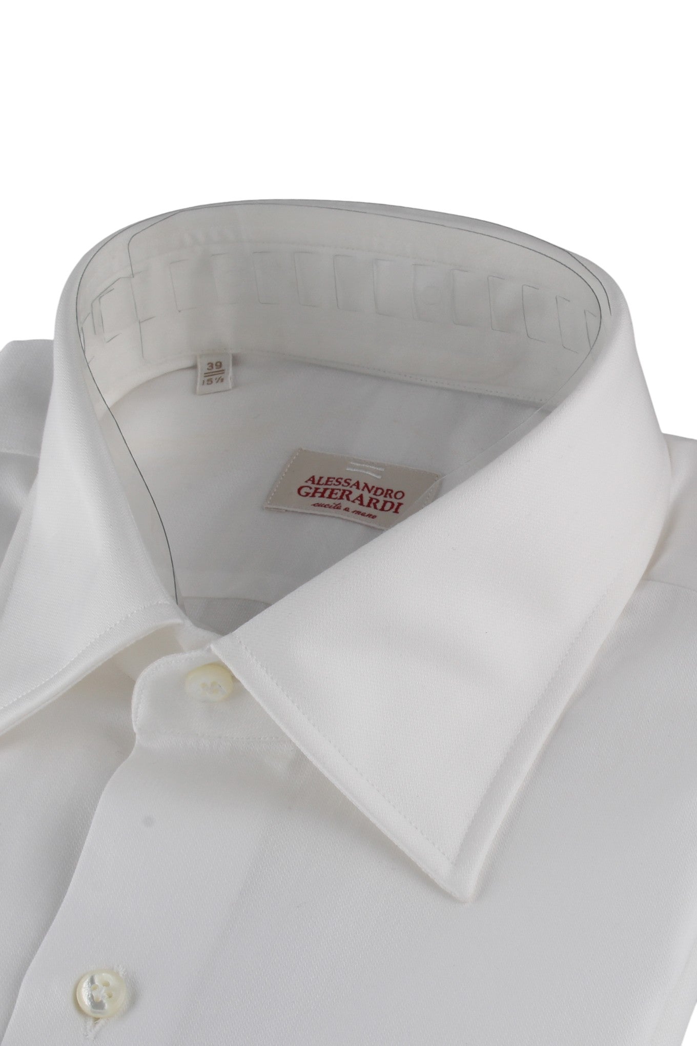 Alessandro Gherardi Roma White Signature Shirt