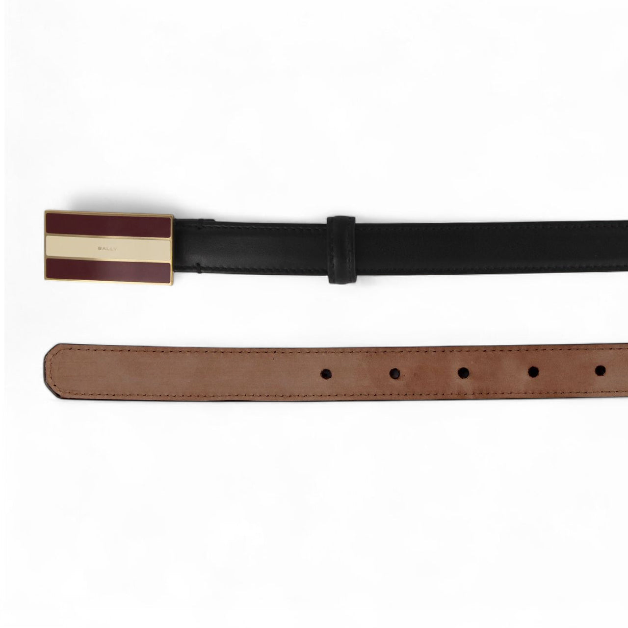 Ollam 20mm Belt In Black Leather