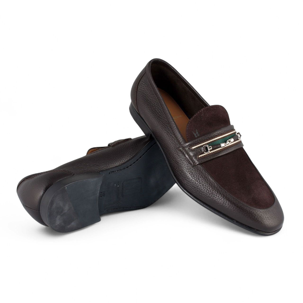 Moreschi Cortina Suede Bit Loafer
