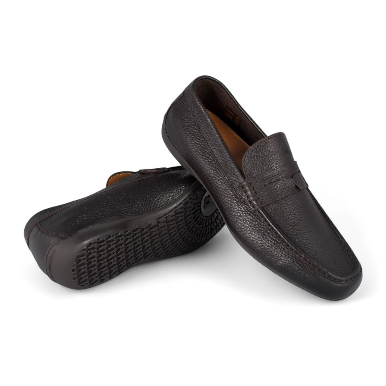 Moreschi Viterbo Pebbled Loafer