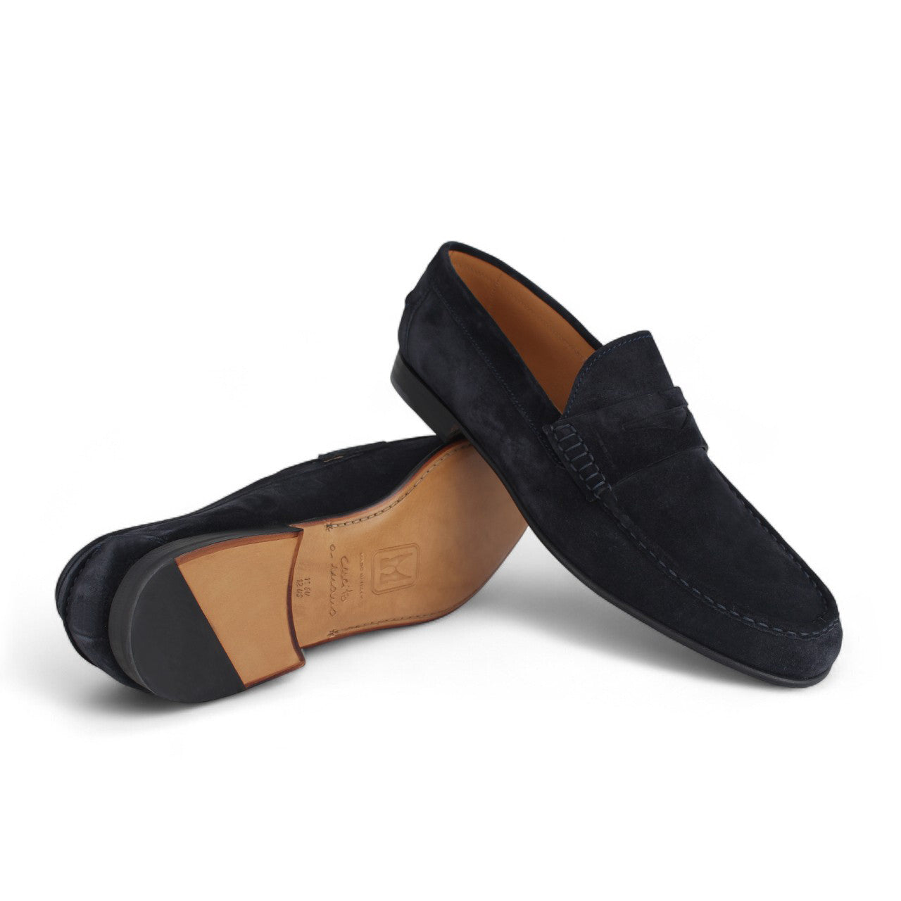 Moreschi Lignano Suede Loafer