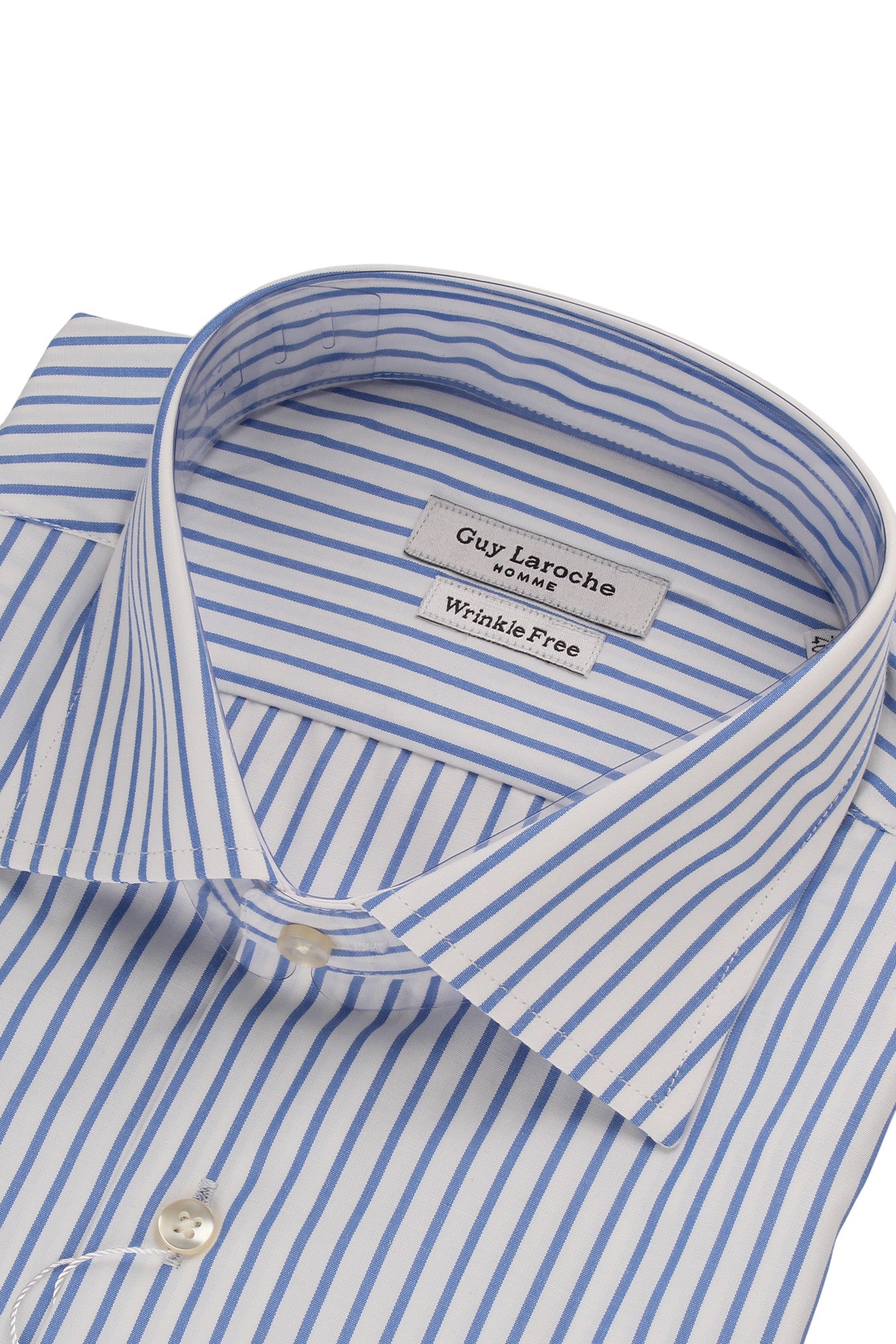 Guy Laroche Lyon Blue Striped Shirt