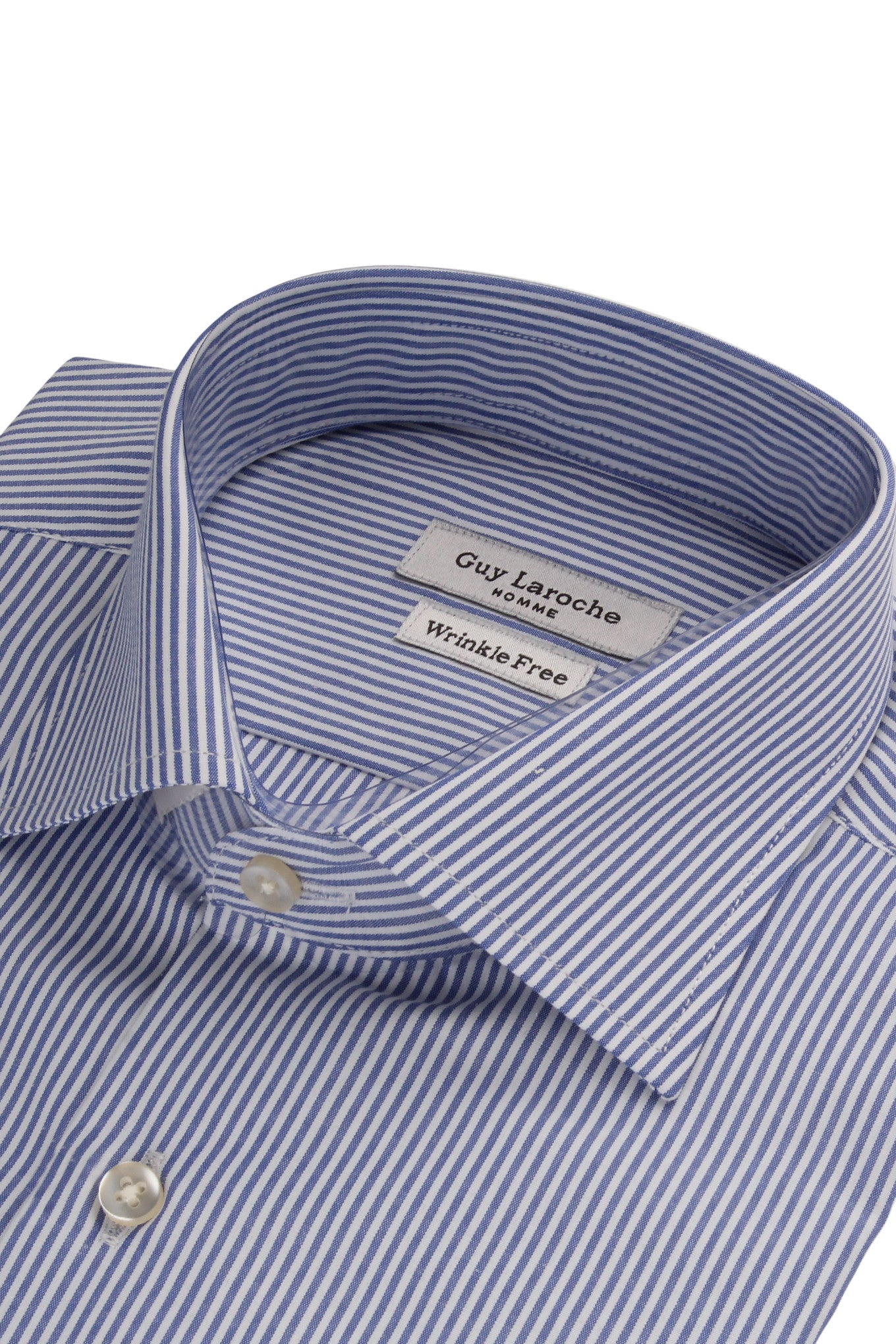 Guy Laroche Light Blue Striped Shirt