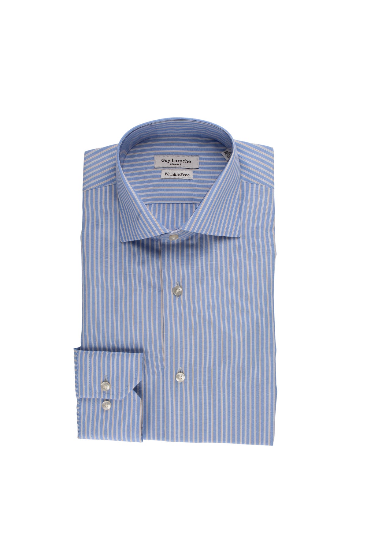 Guy Laroche Avignon Blue Striped Shirt
