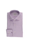 Guy Laroche Lille Purple Striped Shirt