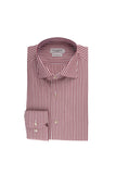 Guy Laroche Rouen Burgundy Striped Shirt
