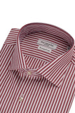 Guy Laroche Rouen Burgundy Striped Shirt