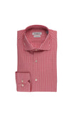 Guy Laroche Red Gingham Check Shirt