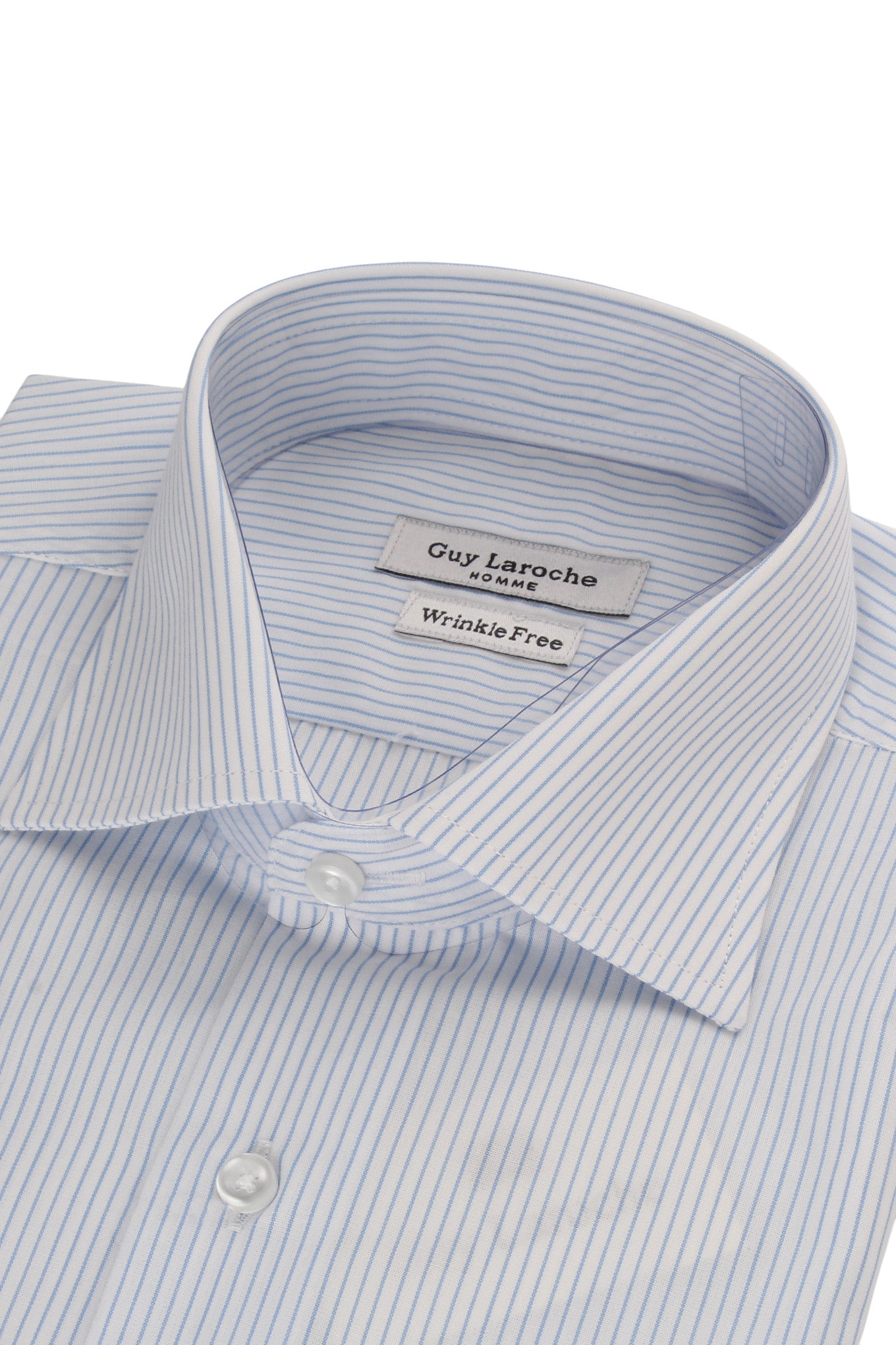 Guy Laroche Paris Blue Pinstripe Shirt